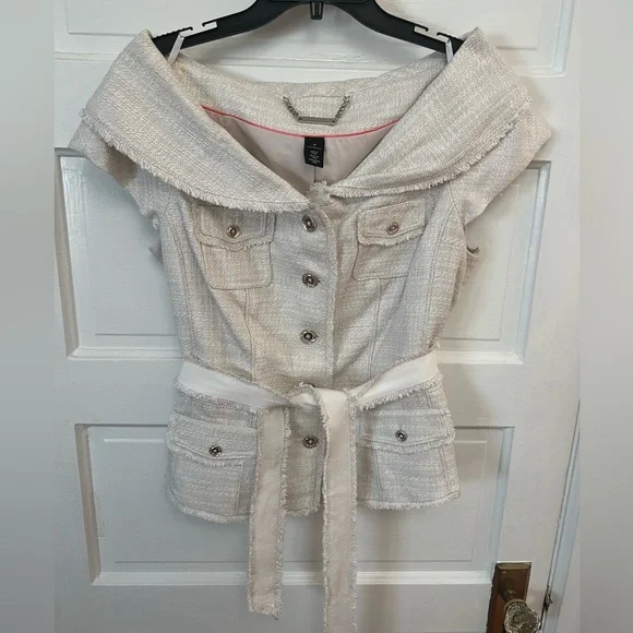 Tweed button up top - Picture 1 of 6